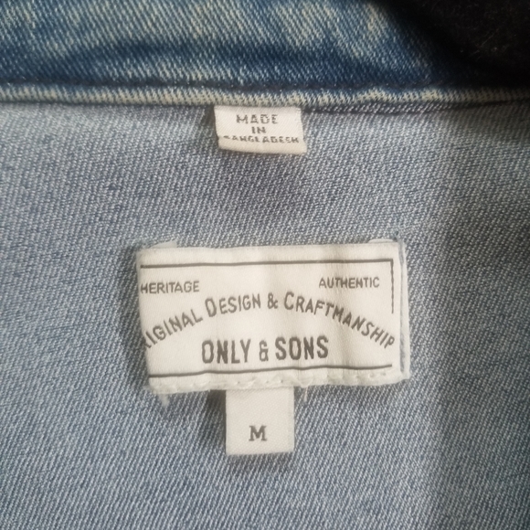 Only and Sons Jean Jacket - Picture 2 of 3